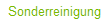 Sonderreinigung