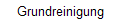 Grundreinigung